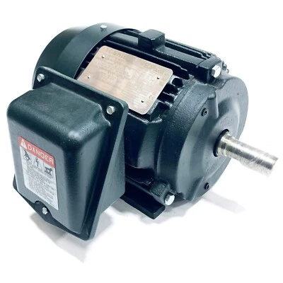 0014SDSR41A-P Toshiba 1HP ELectric Motor, 230/460V, RPM: 1760, FR: 143T, Encl: T - Image 1 of 4