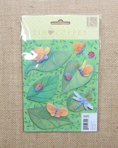 K & Company Bugs & Leaves Images Grand Adhesions Dimensional Stickers - Picture 1 of 5