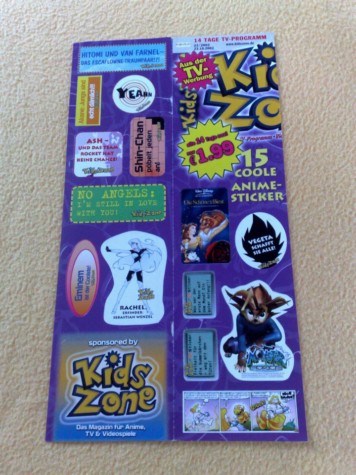 Sticker Sammelsticker Anime Stickerbogen Pokemon Kids Zone Sprüche Shin Chan - Bild 1 von 1