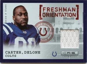 Camiseta deportiva 2011 Rookie & Stars Freshman Orientation Delone Carter 176/249 *42777 - Imagen 1 de 1