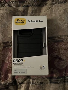 Otterbox Defender Series Pro Hülle für Apple iPhone 14 Pro Max - Schwarz (77-88717) - Bild 1 von 1