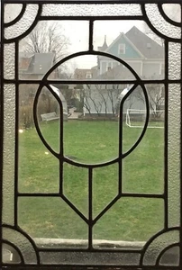Leaded glass window - Picture 1 of 3