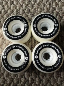 Shiver Longboard Wheels 70mm 78a Slide Formula White Shark Wheel Co - Picture 1 of 5