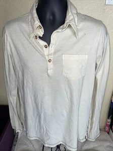 Oliver Ryan Pullover Long Sleeve Shirt 1/4 Button NWT Men's Light Weight Medium - Picture 1 of 12
