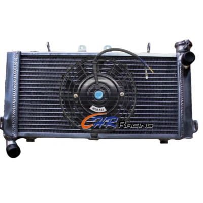 Radiador de aluminio para motocicleta + ventilador para Honda CBR600F2 1991 1992 1993 1994 Foto 1 de 4