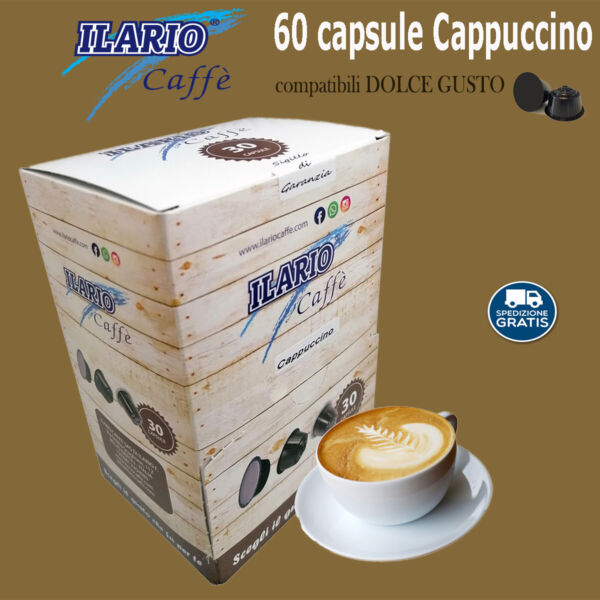 Mokaccino (Latte) in Capsule Compatible dolce gusto 60 pcs Photo Related
