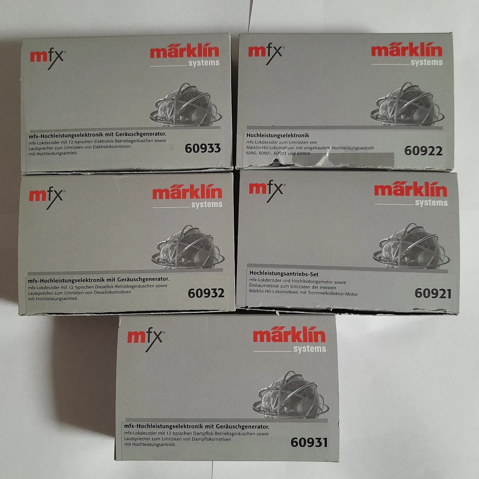 MÄRKLIN® mfx Hochleistungselektronik 60921 60922 60931 60932 60933 NEU z. wählen - Bild 1 von 1