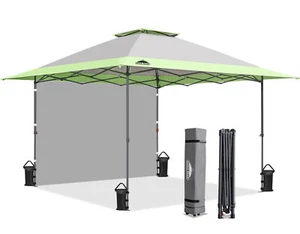 EAGLE PEAK 13x13 Pop up Canopy Tent w/One Wall - Picture 1 of 75