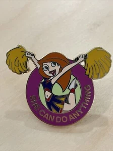 Disney Dlr Pin Kim Possible Cheerleader Pom Pom She Can Do Anything Disneyland - Picture 1 of 2