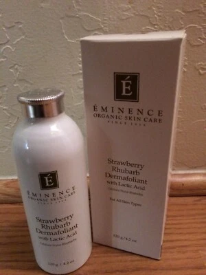 Eminence Strawberry Rhubarb Dermafoliant 4.2 oz. Facial Exfoliant, Organic - Image 1 of 3