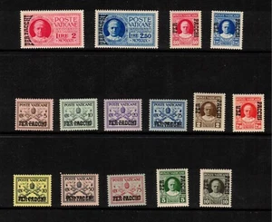 VATICAN - 1931 Parcel Post complete #Q1-15 - VF MNH - Picture 1 of 2