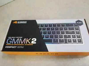 Glorious GMMK2 RGB Compact Mechanical 65% Gaming Keyboard - Black - Picture 1 of 1