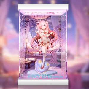 Custom Bearpanda Tamanokedama Sucubus Rurumu 1/6 Figure LED Acrylic Display Box - Picture 1 of 2