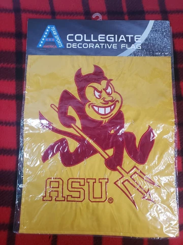 Arizona State ASU Sun Devils Double Sided Garden Flag 12.5"x18" Cover