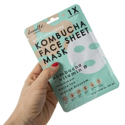 Danielle Creations Kombucha & Vitamin B Ultra Nourishing Face Sheet Mask x 1 - Image 1 of 2