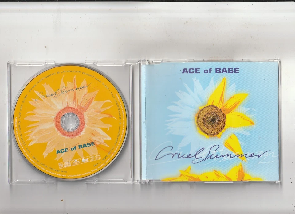 Cd  Cruel Summer von Ace Of Base (1998) - Single 3 trx - Bild 1 von 1