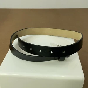 The Children's Place Girls Size 4-7 Black Faux Leather Uniform Belt NWT - Picture 1 of 3