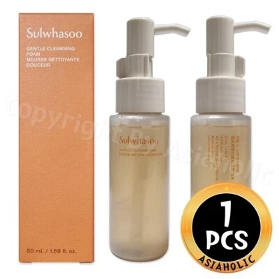 Sulwhasoo Gentle Cleansing Foam 50ml x 1pcs (50ml) Sample Newest Version - Image 1 of 4