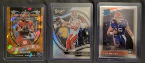 2021 Panini Trevor Lawrence RC Crusade Orange Ice, Rated Rookie, Select Silver - Bild 1 von 7