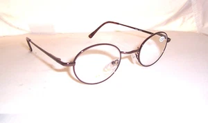 NEW CLEAR READING GLASSES Oval Round SPRING HINGED 1.00 - 4.00 STRENGTH Quality - Picture 1 of 3