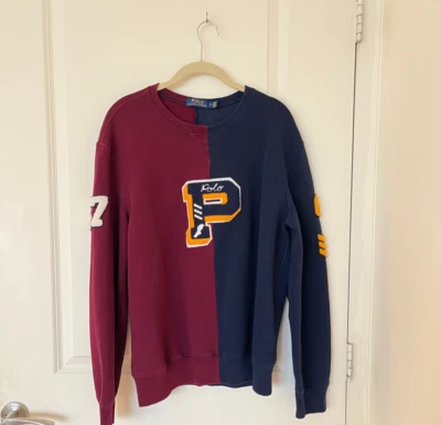 Polo Ralph Lauren «Polo университет» цвет блока «P» литератор толстовка Sz M - Изображение 1 из 4