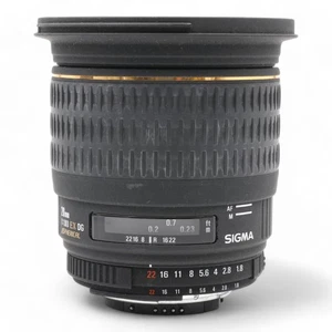 Lens Wide Angle Sigma 20mm 1.8 EX DG - Nikon AF - Picture 1 of 4
