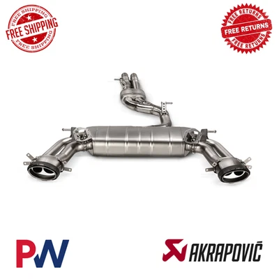 Escape trasero de titanio Akrapovic Evolution Line Cat para 22-24 Audi RS 3 sedán 8 años Foto 1 de 4