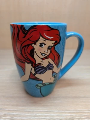 Official Disney Parks Aerial The Little Mermaid Blue Ceramic Mug - Image 1 of 4