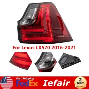For 2016-2021 Lexus LX570 LED Red Outer Tail Light Rear Right Side Tail  Lamp - Bild 1 von 11