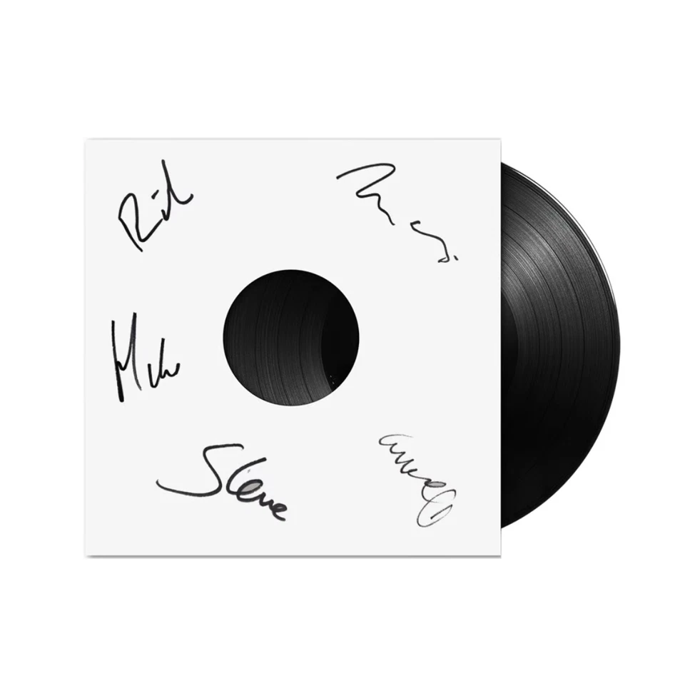 Embrace "Out of Nothing Live" Hand SIGNED Limited Edition TEST PRESSING Vinyl LP - Image 1 of 1