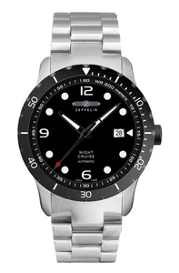 Zeppelin Night Cruise Automatic Divers Watch. Spare Silicone Strap, Brand New - Picture 1 of 1