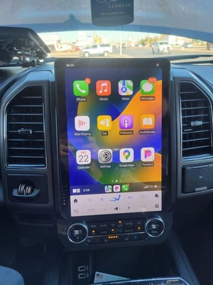 Radio estéreo de coche 14,4" para Ford Expedition 2018-2023 Android 13 Carplay GPS navegación Foto 1 de 4