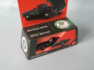 Matchbox 1969 Triumph Spitfire Green Body 70mm USA Moving Parts - Picture 1 of 2