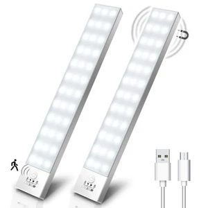 Luce Armadio LED Con Sensore Di Movimento Luci Notturna 36 LED 4 Modalità Lampad - Foto 1 di 6