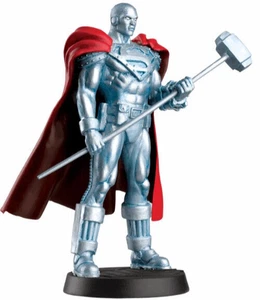 DC Comics Figurine en Plomb Super Héros Steel 75 Statues Collection Eaglemoss BD - Picture 1 of 24