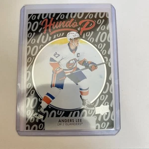 2021-22 Upper Deck Series 1 ANDERS LEE Hundo P #HP-24 NY Islanders - Picture 1 of 2