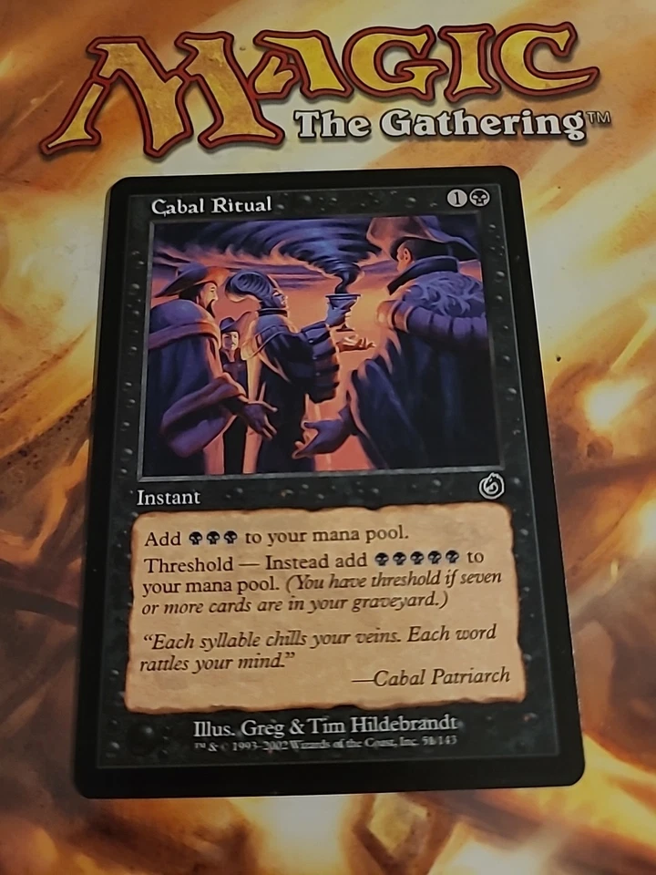 MTG Cabal Ritual - Torment - Magic the Gathering - NM - Image 1 of 1