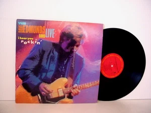 DAVE EDMUNDS Live I Hear You Rockin’ PROMO LP 1987 COLUMBIA FC 40603 Promotional - Picture 1 of 4