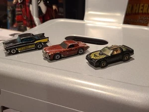 Vintage Hot Wheels Pontiac Firebird Trans-Am LotHot Bird 1977 Malaysia '57 Chevy - Picture 1 of 7