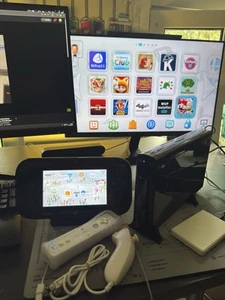 Wii U mit 500gb Festplatte + OVP + Wii Remote & Nunchuk OVP!!! Selten - Bild 1 von 5