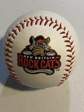 New Britain Rock Cats souvenir Baseball - Rare-  Former Minor League Team 