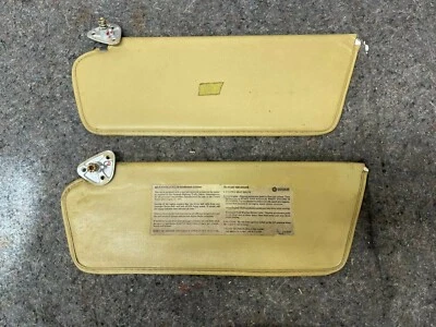 1976 DODGE CHARGER SUN VISORS CHRYSLER CORDOBA VERY CLEAN NICE RESTOR TO SHOW 76 - Image 1 of 4