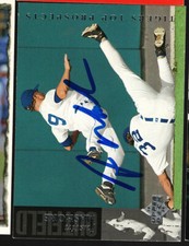 Justin Mashore auto 94 upper deck card bb1507