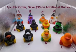 Halloween Rubber Duckies Ducks w/ WHEELS -  Jeep Ducking - US Shipper - Picture 1 of 1
