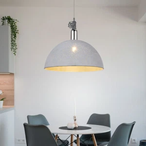 Lampada A Sospensione Design Con Motivo Grigia Rotonda Per La Stanza - Foto 1 di 10
