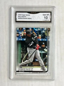 ELOY JIMENEZ 2019 Topps Update Debut BASE RC #US243! GMA GEM MINT 10! WHITE SOX! - Picture 1 of 3