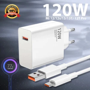 120W USB-C Schnell Ladegerät Für Xiaomi 14 14t 13 13t 12 12t 12s Pro Lite Redmi - Zdjęcie 1 z 24