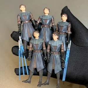 Figuras de acción Anakin Skywalker 2008 de Star Wars The Clone Wars 2008 juguete para niños 5 piezas - Imagen 1 de 8
