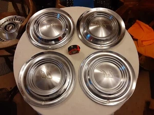 Vintage 1955 Desoto 15'' Inch Wheel Covers - Picture 1 of 7