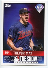 2020 Topps On Demand MLB The Show #19 Trevor May - NM